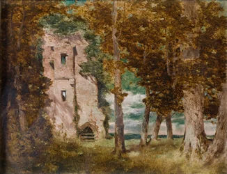 Ruinas del Castillo de Kirkoswald, Cumberland